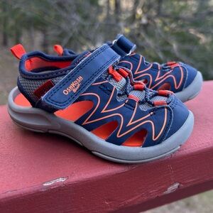 OshKosh B'gosh Kids Blue and Orange Sandals